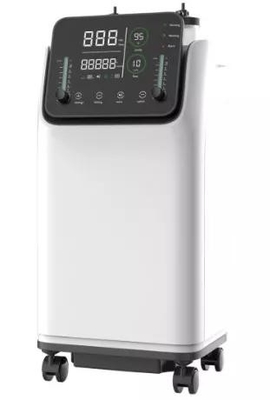เครื่องเพิ่มออกซิเจนแบบพกพา 10 ลิตรความบริสุทธิ์ 93% สำหรับการหายใจแบบ Copd