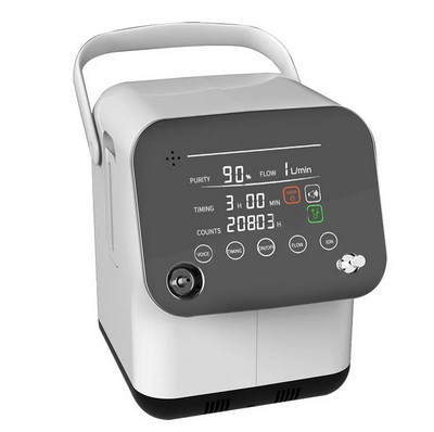 อัพเกรดวัสดุพลาสติก Concentrator O2 แบบพกพาสำหรับใช้ในบ้าน