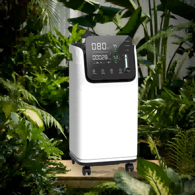 เครื่องกำเนิดออกซิเจน O2 แบบไหลสูง 1 - 5 ลิตรพร้อมเครื่องพ่นยามาตรฐานทางการแพทย์
