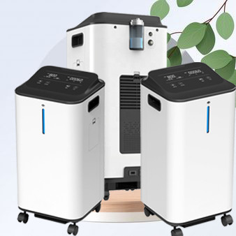 5L แบบพกพา O2 Concentrator ออกซิเจนเครื่องทำ AC 220V/110V