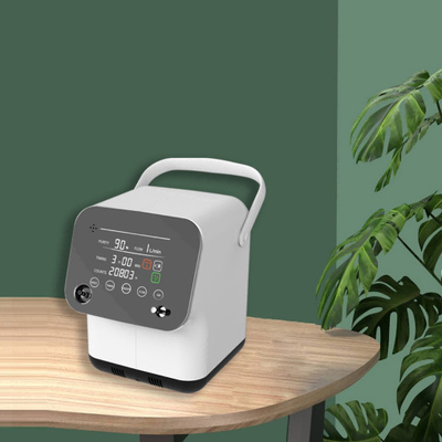 อุตสาหกรรม 1lpm แบบพกพา O2 Concentrator พร้อม Anions Nebulizer