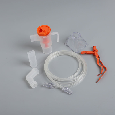 มาสก์ Nebulizer พร้อมหลอดเป่า Nebulizer Mask ขนาด 6 มล. สายยางยืดและท่อสำหรับทุกคน