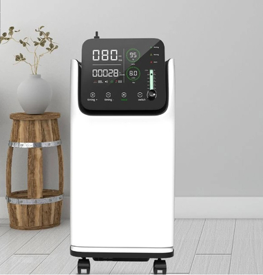 93% ความบริสุทธิ์สูง 8 ลิตรเครื่องผลิตออกซิเจน Concentrator 12 โวลต์สำหรับการหายใจ