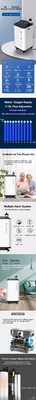 Amonoy 10 L O2 Machine เครื่องกำเนิดออกซิเจนทางการแพทย์แบบพกพาสำหรับ Home