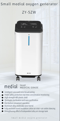 Abs Medical Grade 5 ลิตรเครื่องกำเนิดออกซิเจน Concentrator Device