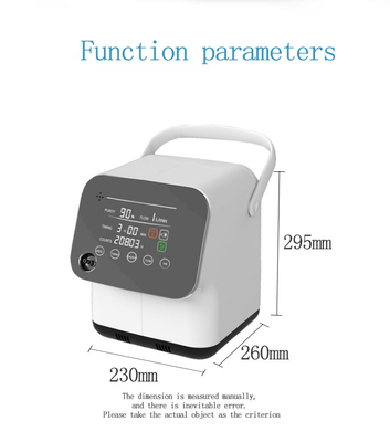 Silent O2 Oxygen Breath Machine อุปกรณ์ออกซิเจนในบ้าน 1-7 ลิตรที่ปรับได้