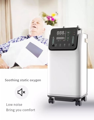 อุปกรณ์กำเนิดออกซิเจน Concentrator 10L แบบปรับได้พร้อมจอแสดงผล LED